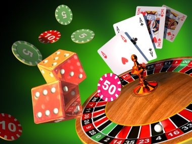 American Roulette wheel layout with numbered pockets and color zones