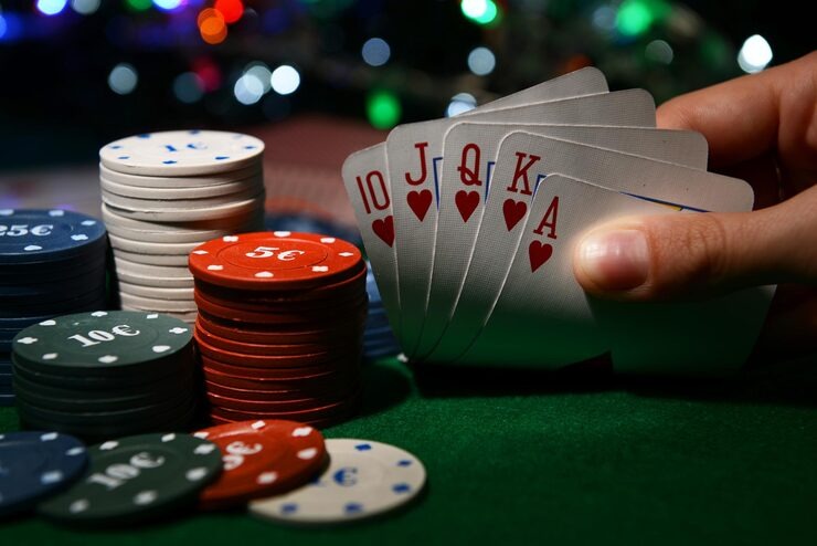Live dealer studio with professional roulette table and multi-camera setup